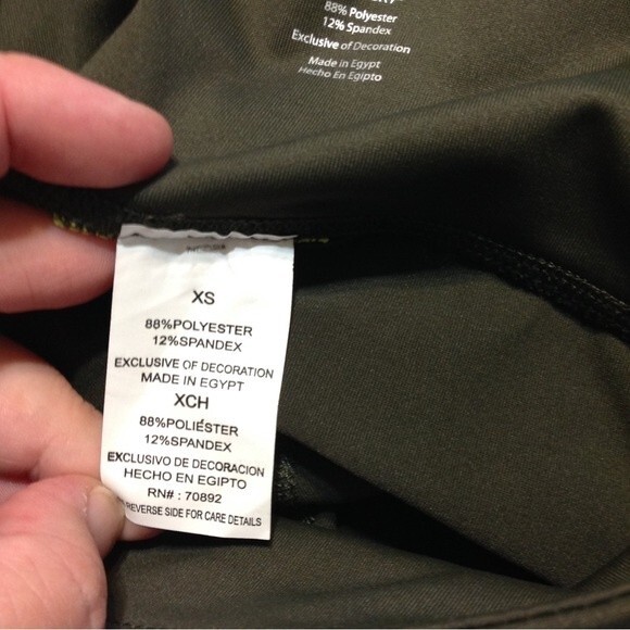 LAYER 8 Size X-Small Forest Green Core Bike Short Side Pocket NWT Qwick Dry - Picture 7 of 10